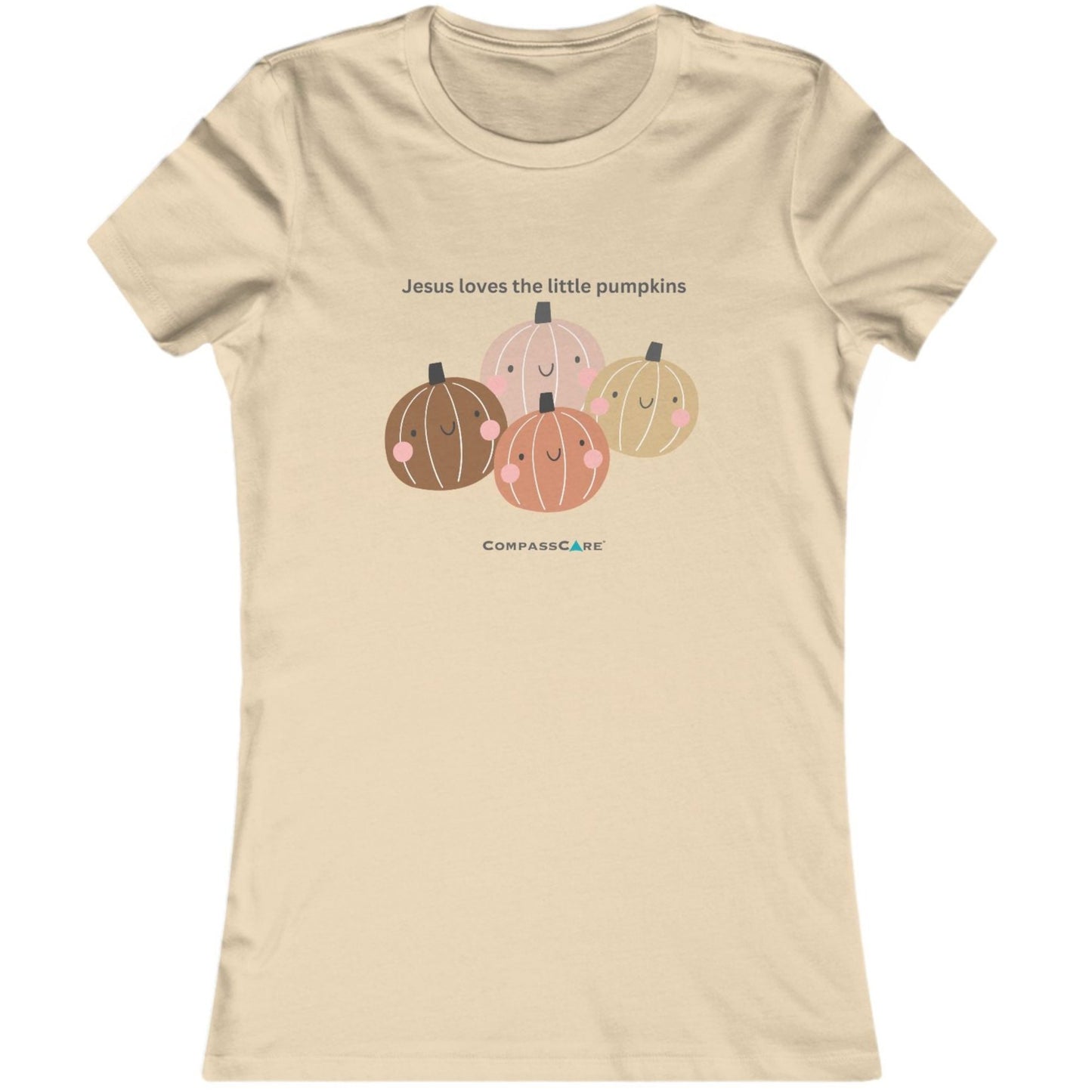 Jesus Loves the Little Pumpkins - Women's Favorite Tee Shirt