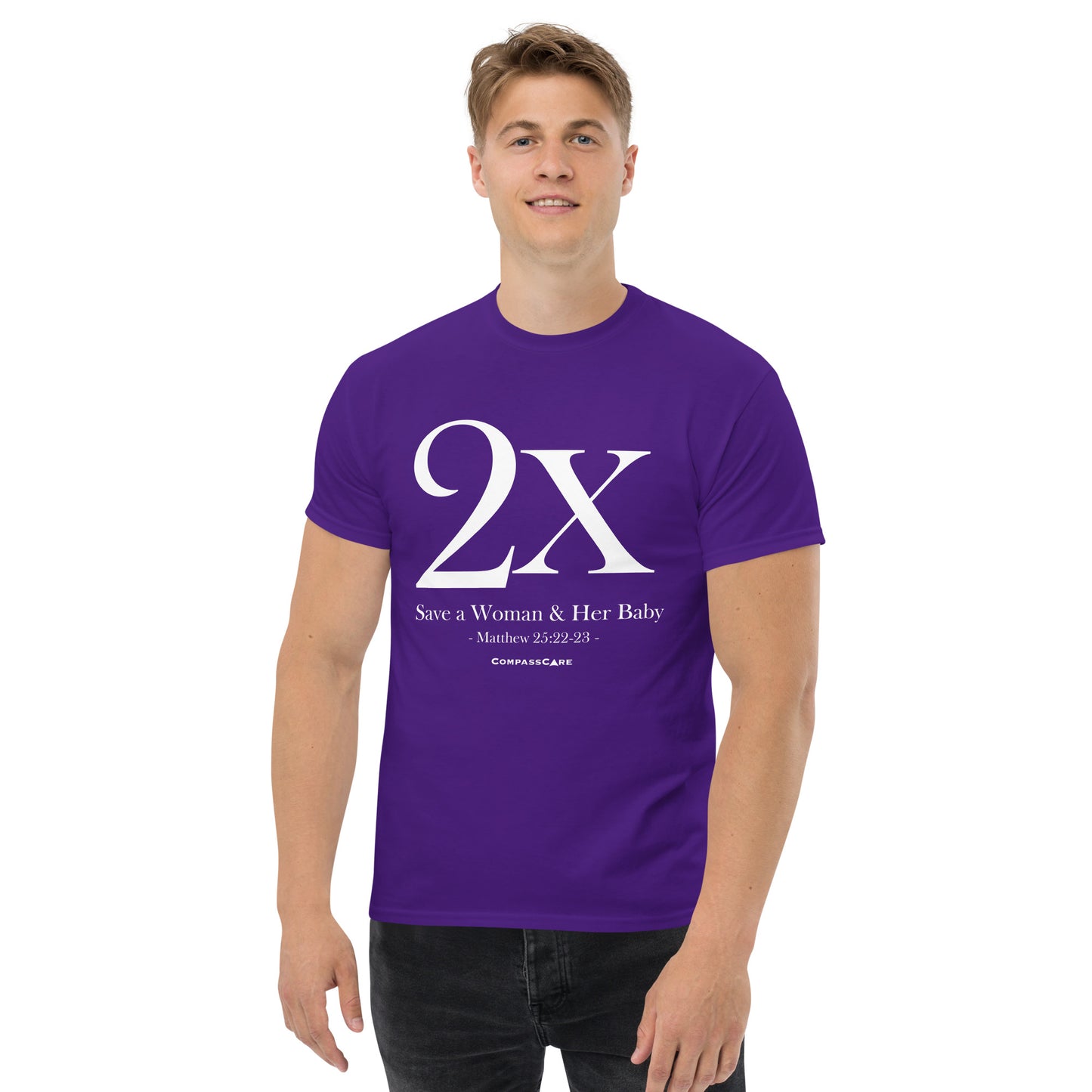 2X 2024 Walk for Life Men's Tee