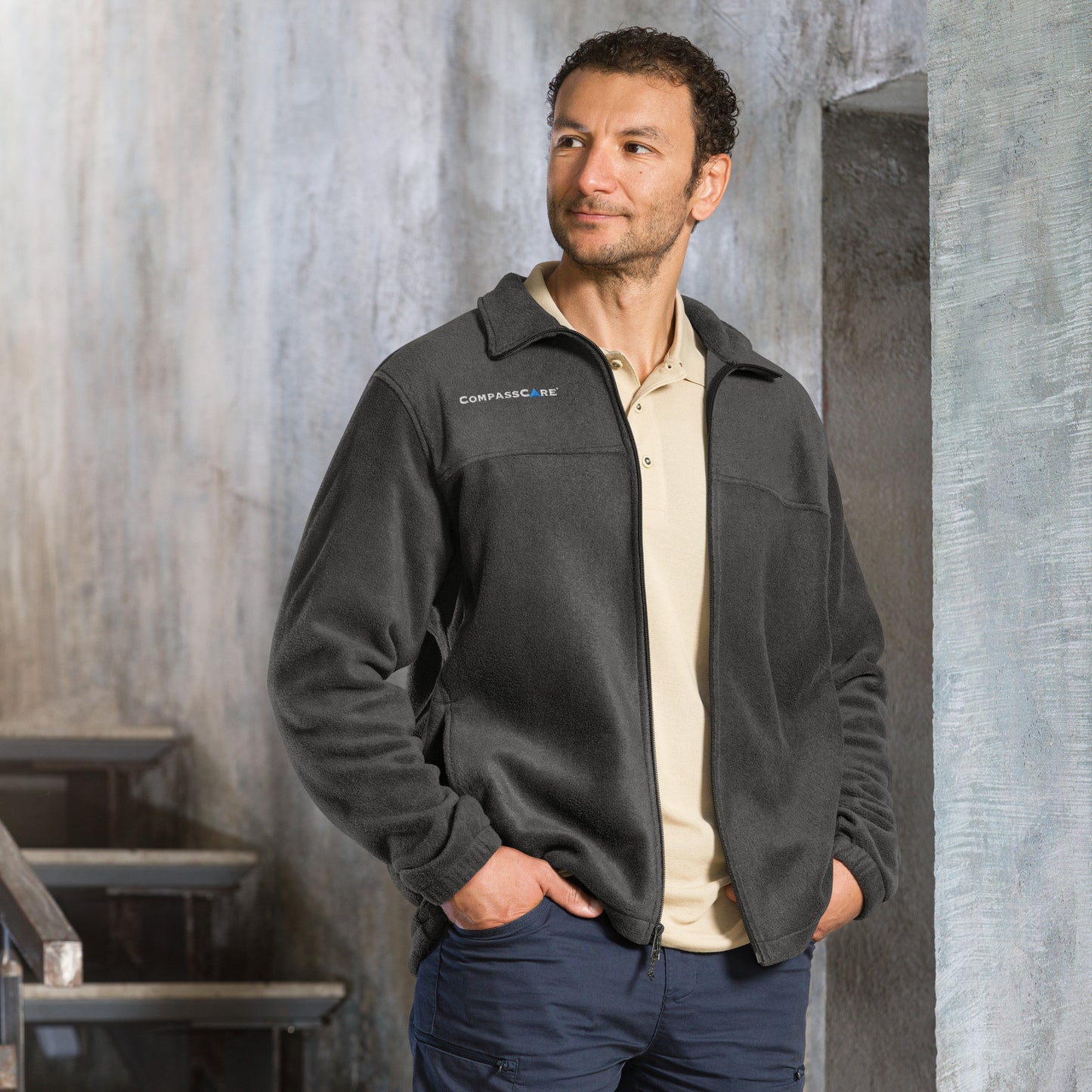 CompassCare Columbia fleece jacket