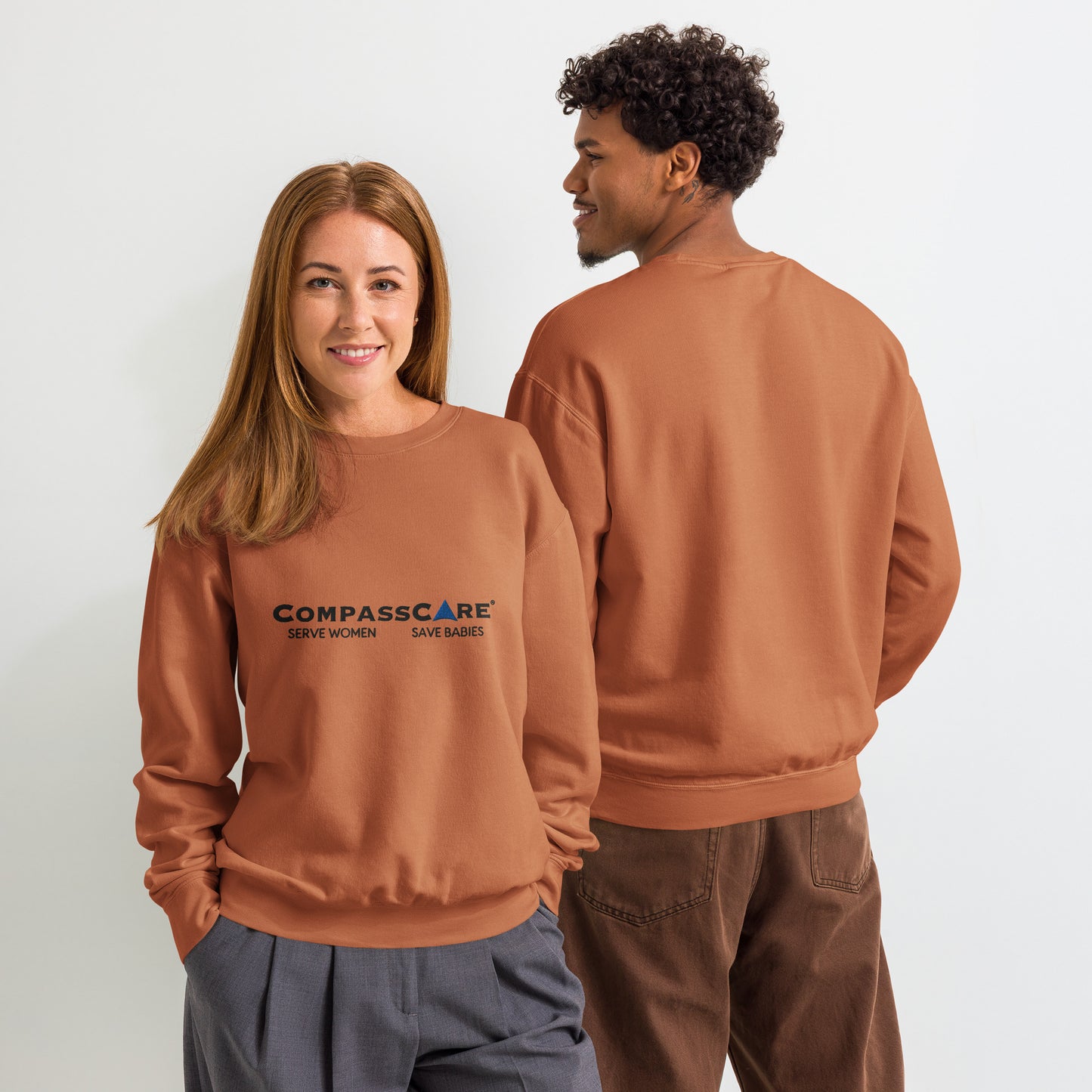 Fleece Crewneck CompassCare Sweatshirt