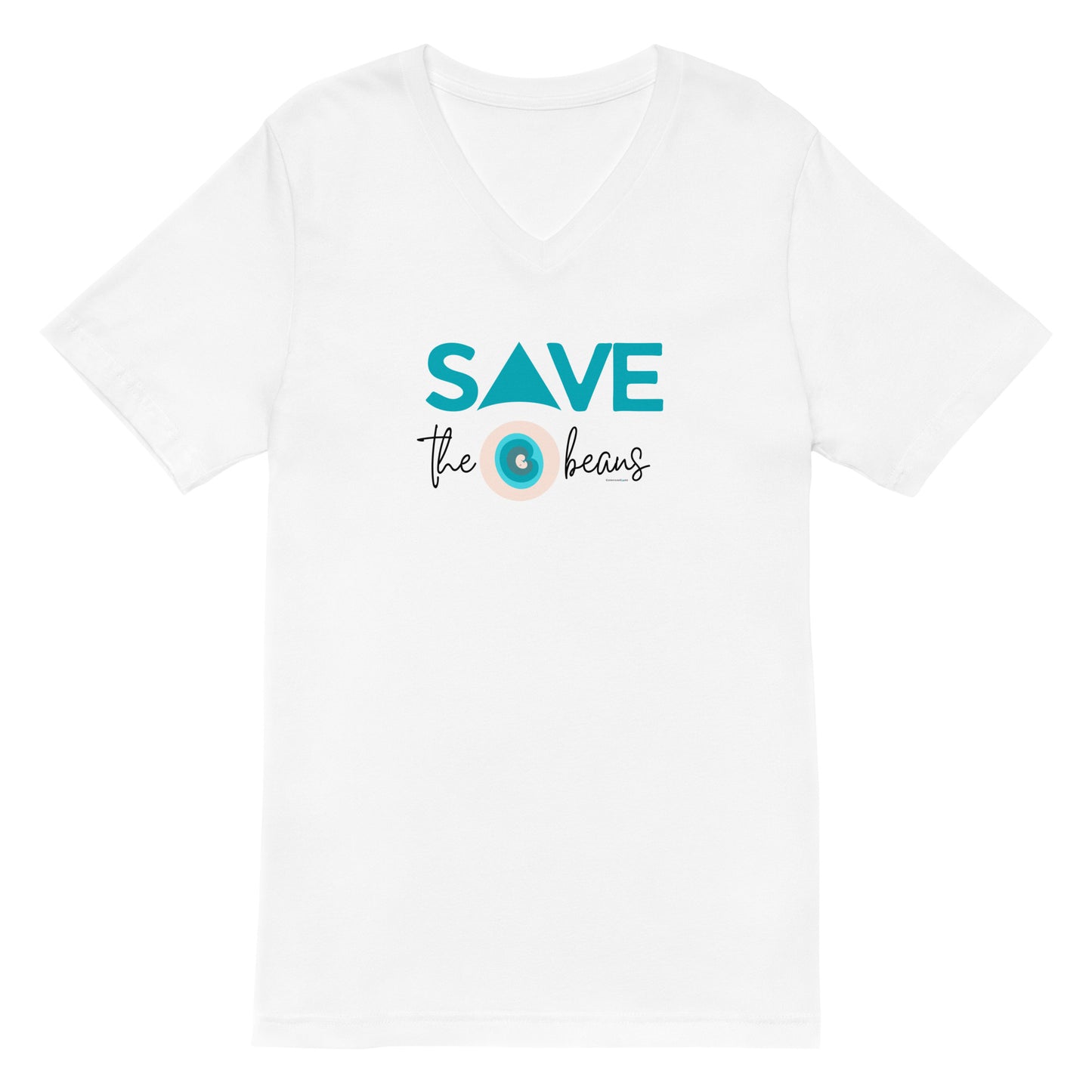 Unisex Short Sleeve V-Neck T-Shirt