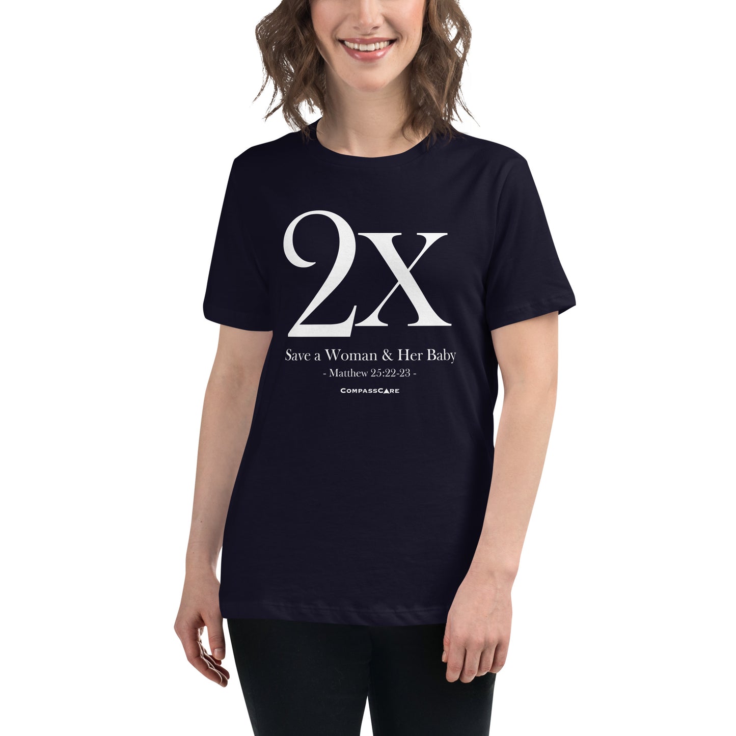 2X 2024 Walk for Life Women's Tee