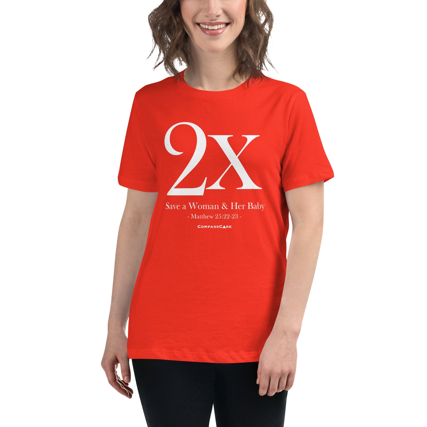 2X 2024 Walk for Life Women's Tee