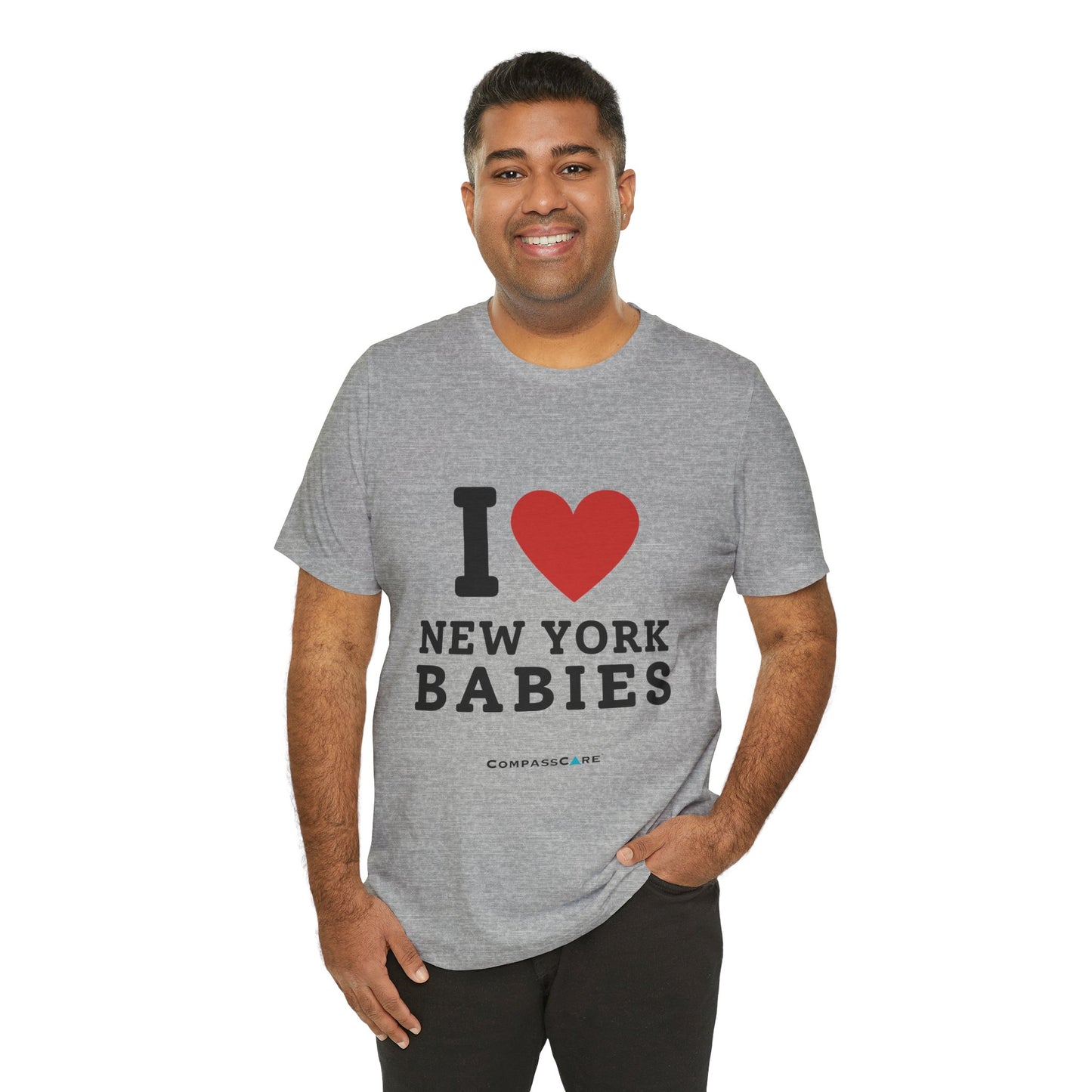 I LOVE NEW YORK BABIES Unisex Jersey Short Sleeve Tee