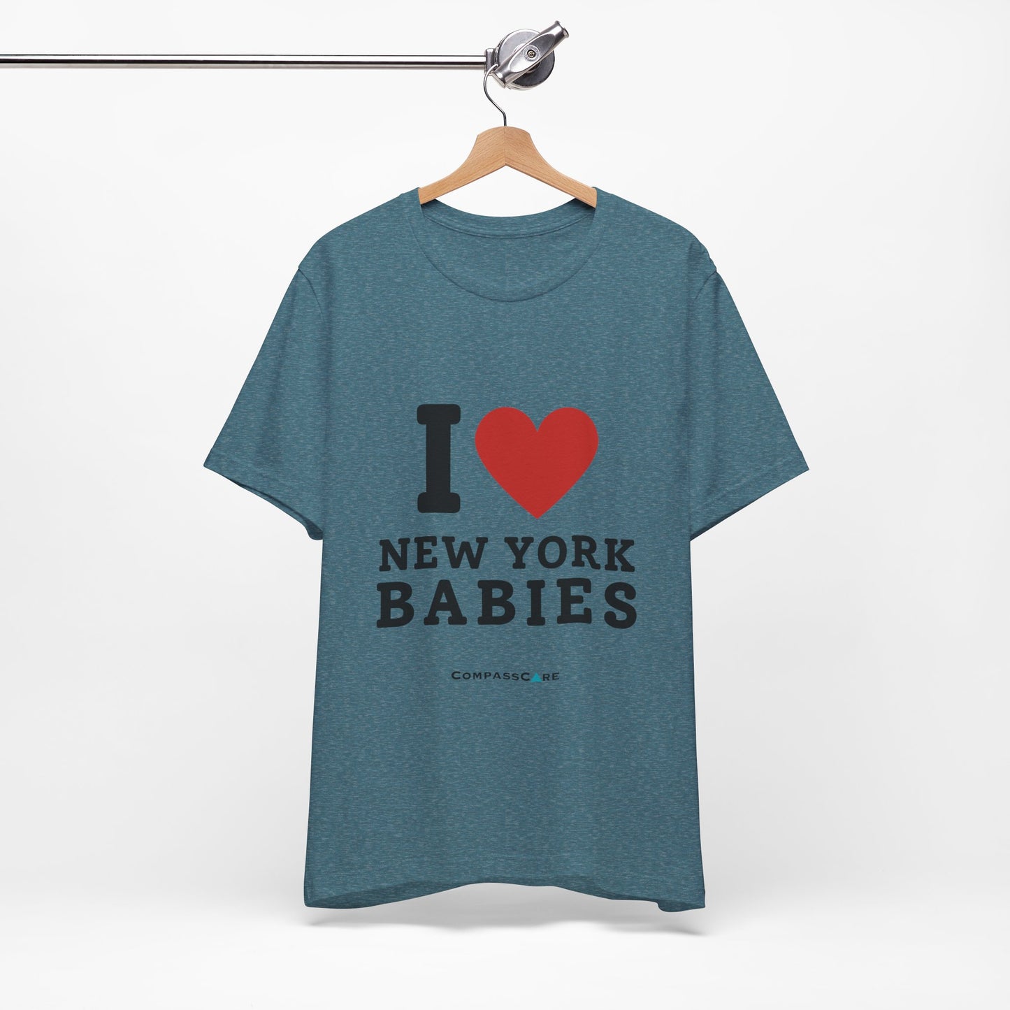 I LOVE NEW YORK BABIES Unisex Jersey Short Sleeve Tee