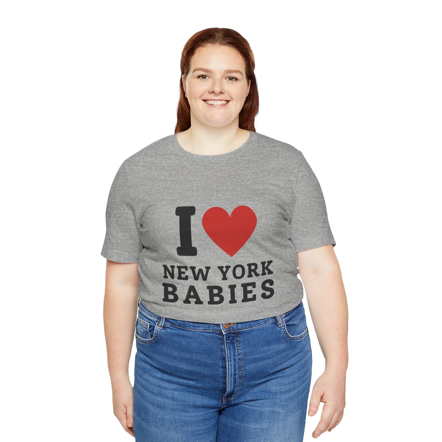 I LOVE NEW YORK BABIES Unisex Jersey Short Sleeve Tee