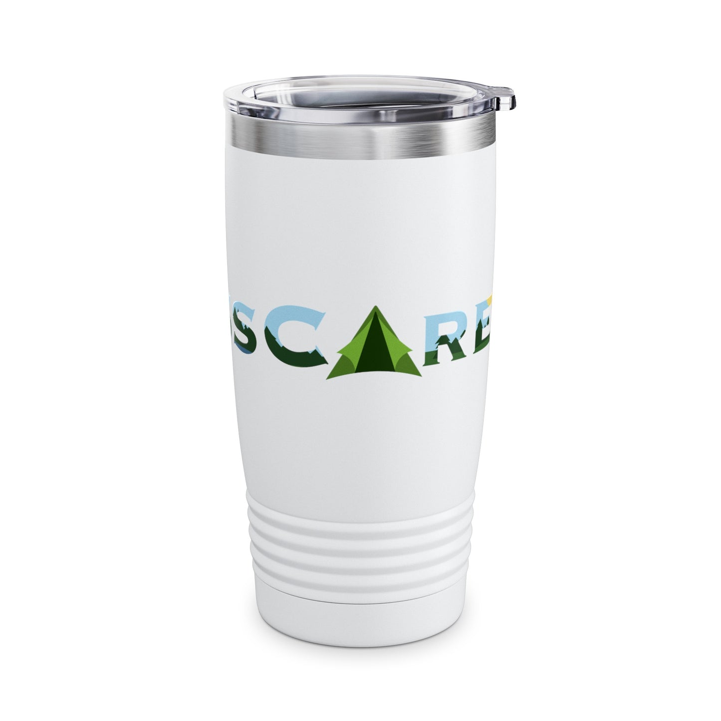 Fun Camping Themed Ringneck Stainless Steel Tumbler, 20oz