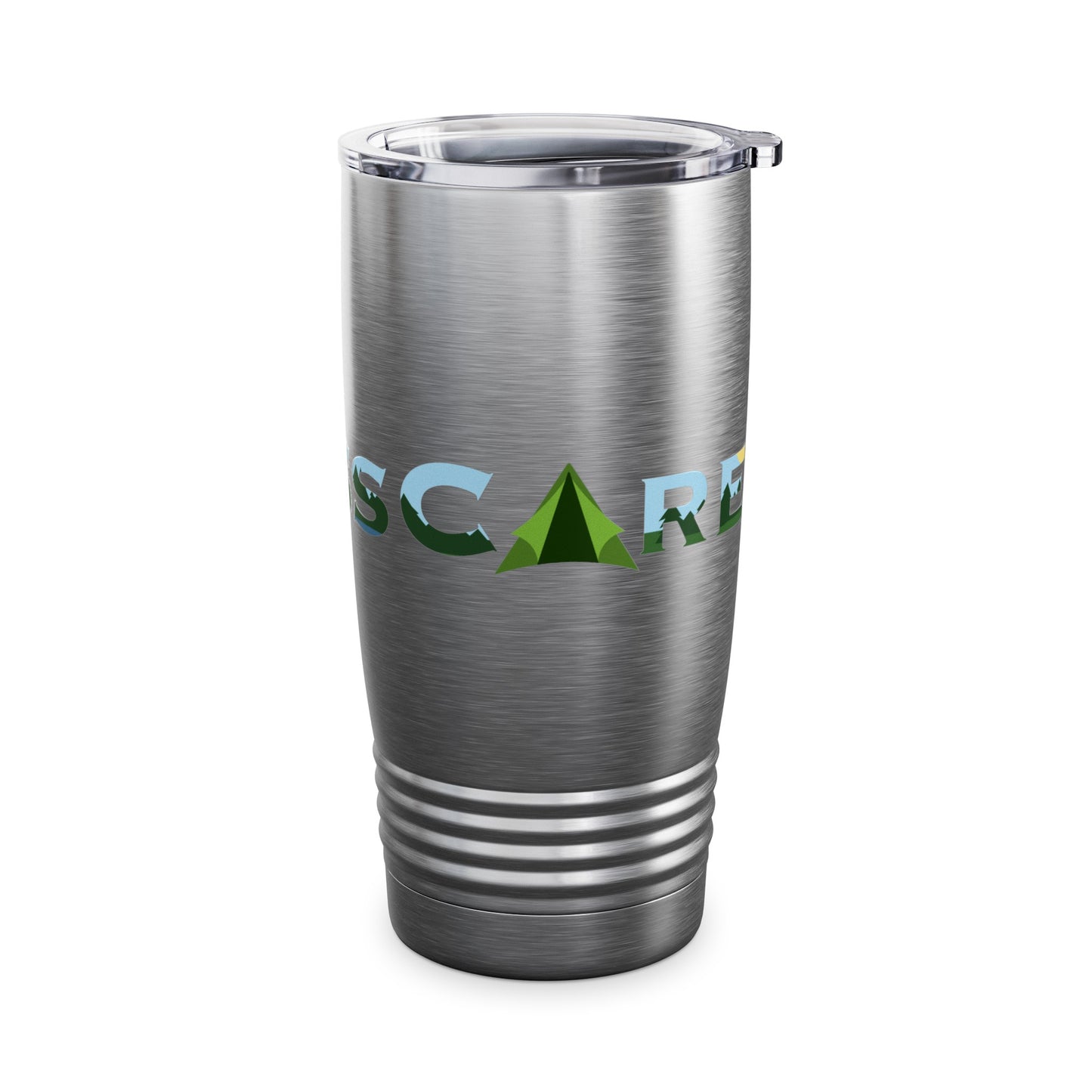 Fun Camping Themed Ringneck Stainless Steel Tumbler, 20oz