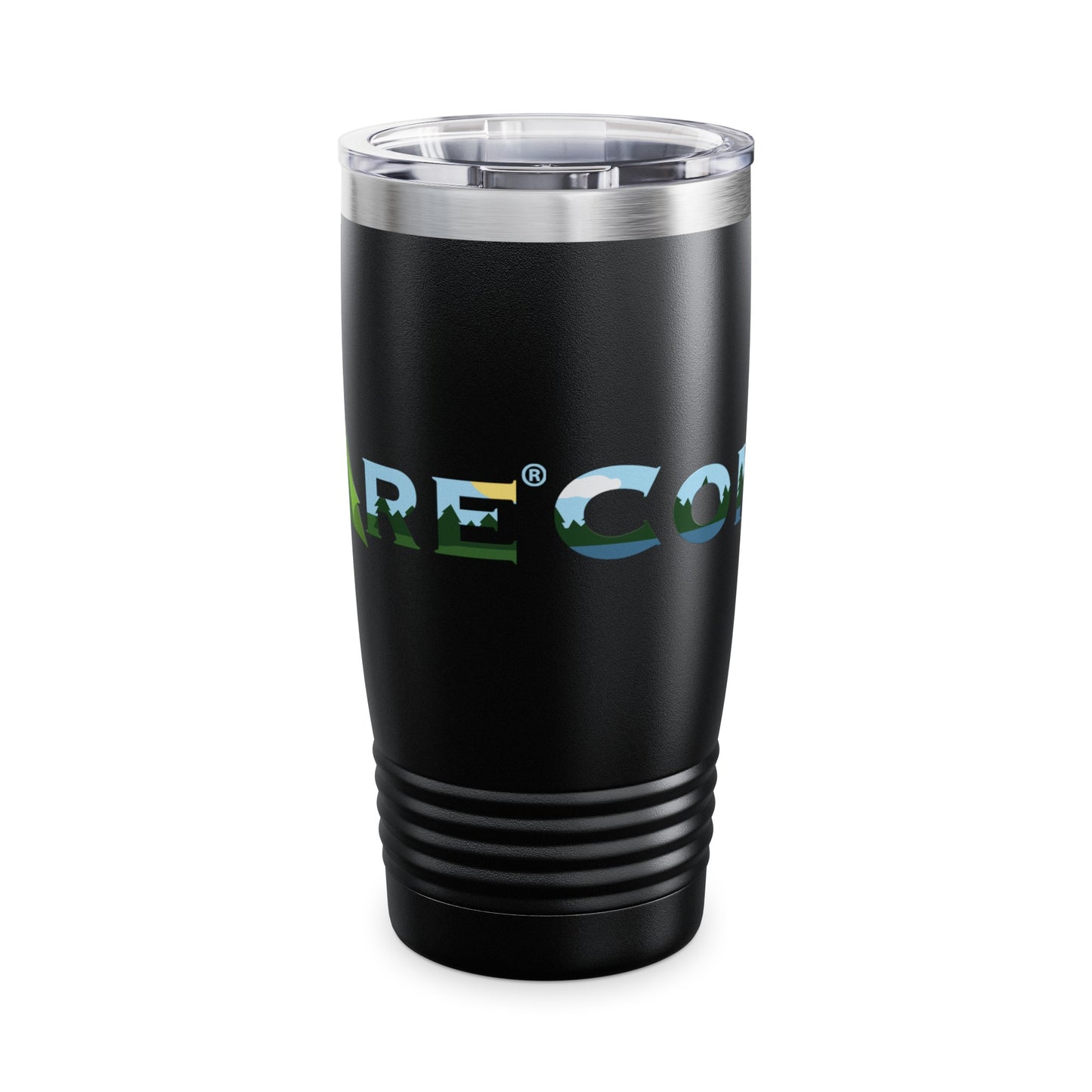 Fun Camping Themed Ringneck Stainless Steel Tumbler, 20oz