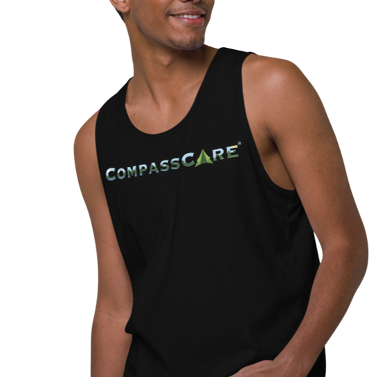 CompassCare Pro-life Summer Fun Men's Premium Muscle Tank