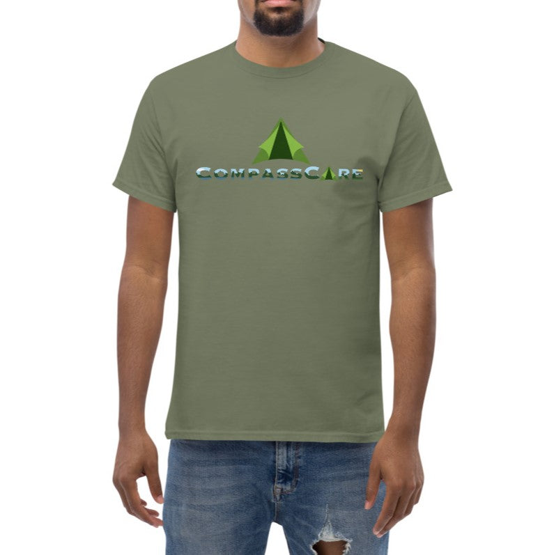 Men's Summer Fun Camping Logo classic tee