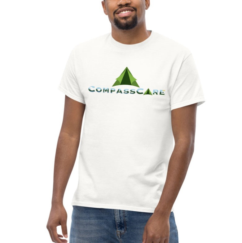 Men's Summer Fun Camping Logo classic tee