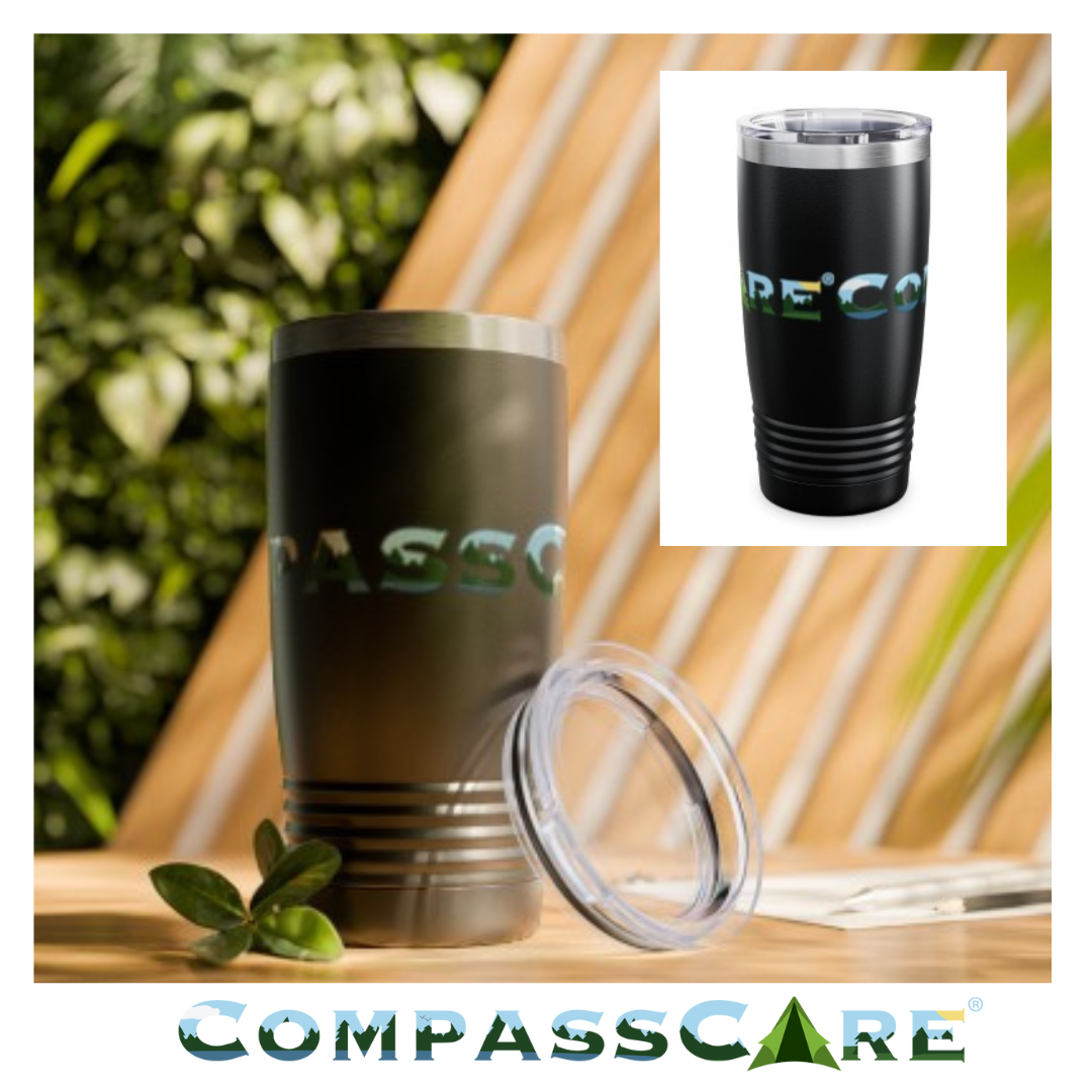 Fun Camping Themed Ringneck Stainless Steel Tumbler, 20oz