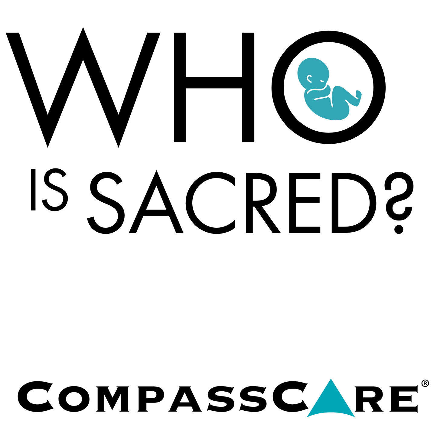 Imago Dei + Who is Sacred CompassCare Unisex heavy blend zip hoodie