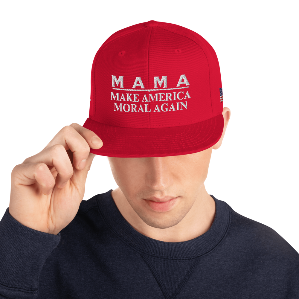 MAMA - Make America Moral Again - Red Cap