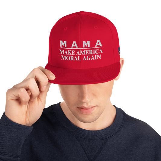 MAMA - Make America Moral Again - Red Cap