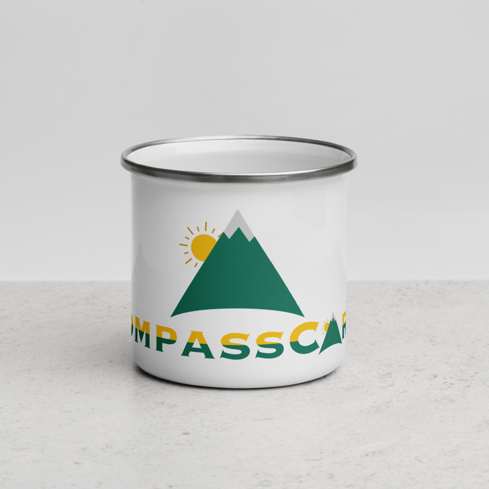 Fun Mountains Logo Enamel Mug