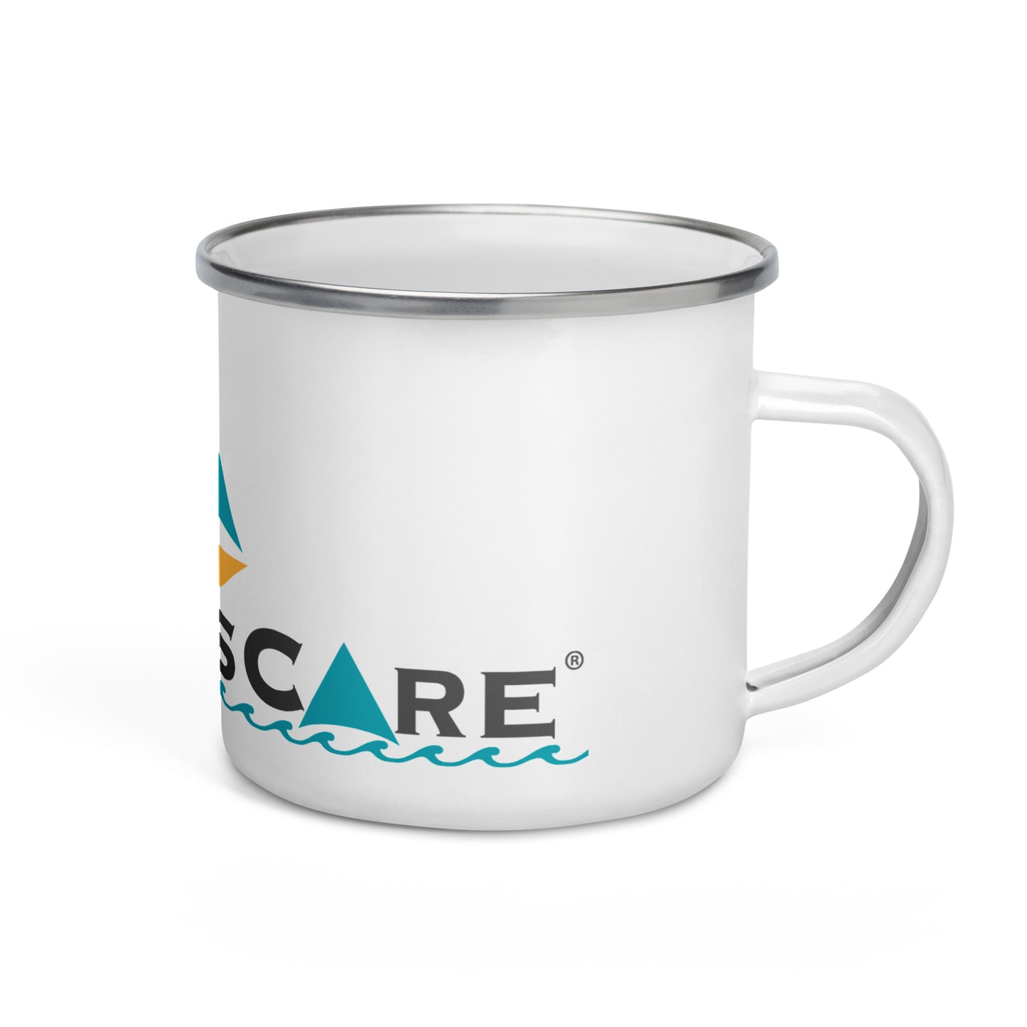 Fun Summer Beach Enamel Mug