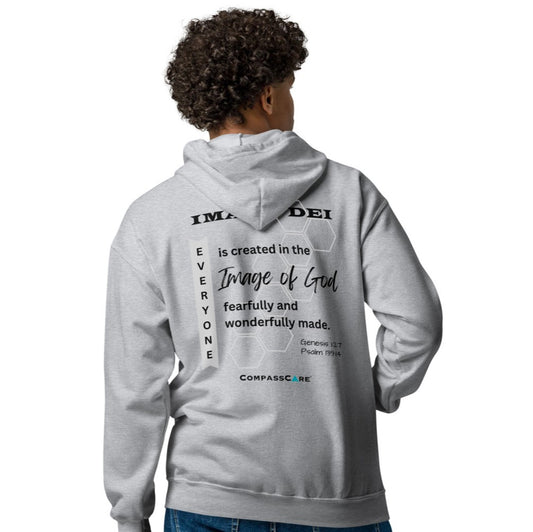 Pro-Life Zip Up Hoodie -- IMAGO DEI "Created in the Image of God"
