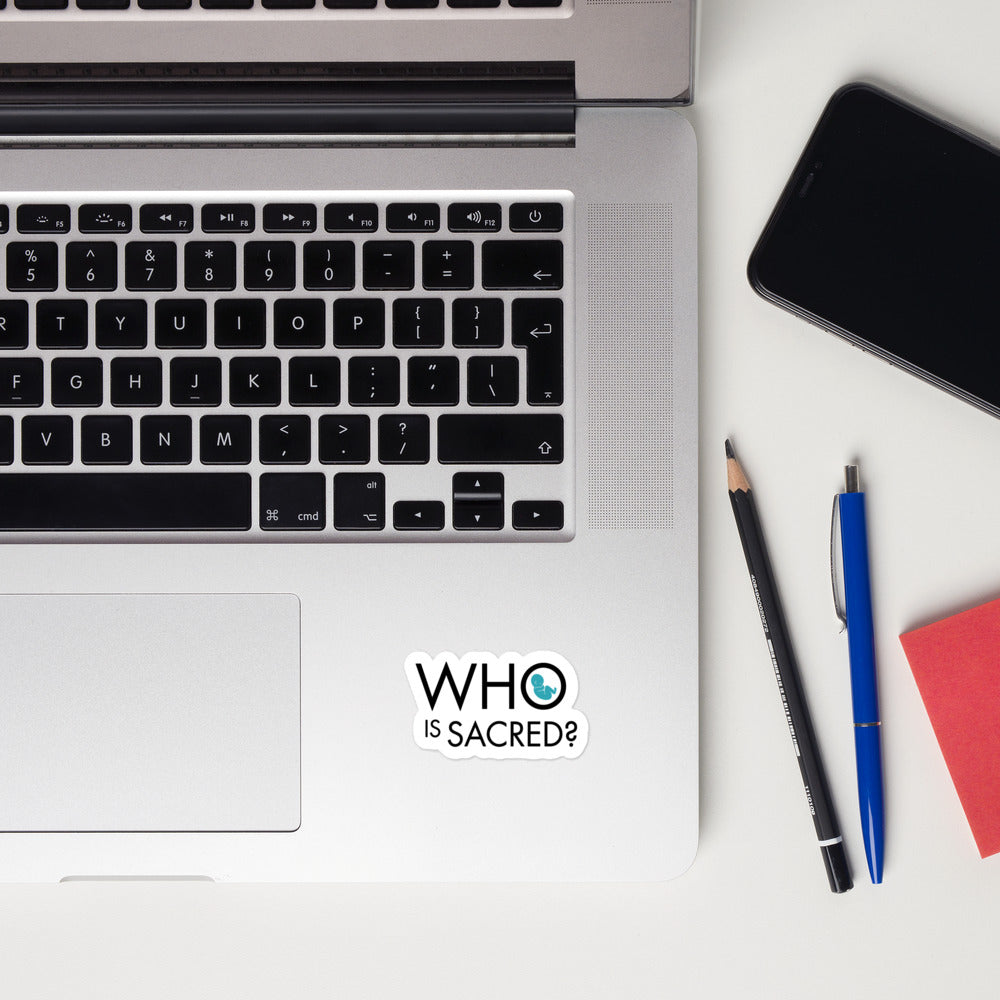 Who is Sacred? Kiss-cut vinyl decals