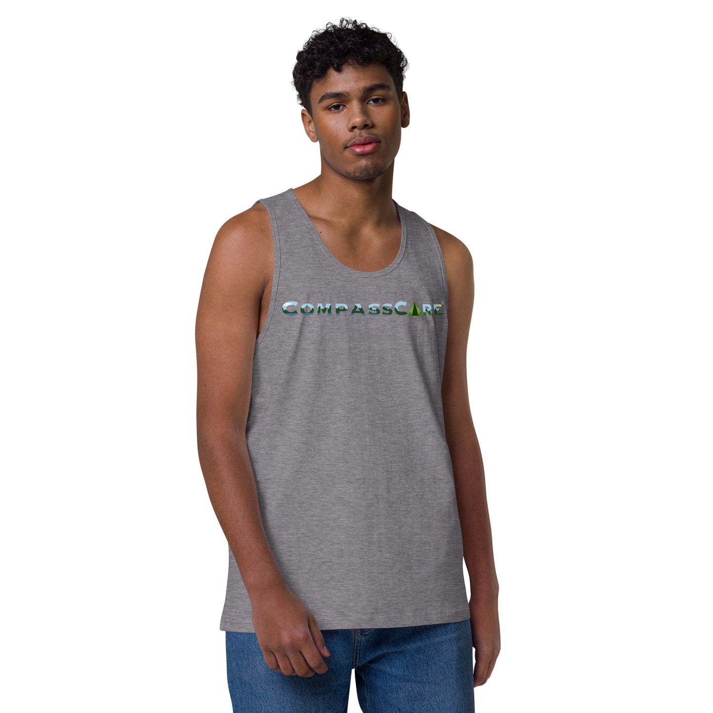 CompassCare Pro-life Summer Fun Men's Premium Muscle Tank