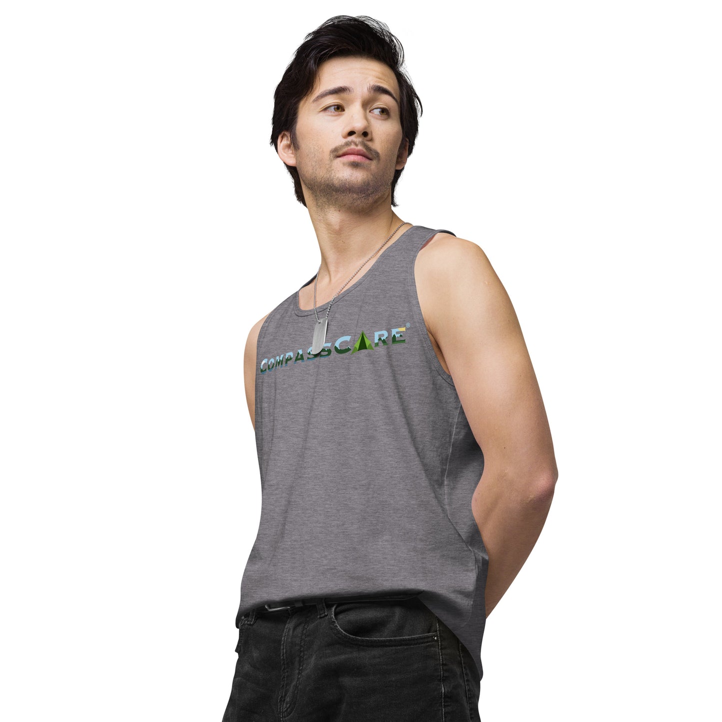 CompassCare Pro-life Summer Fun Men's Premium Muscle Tank