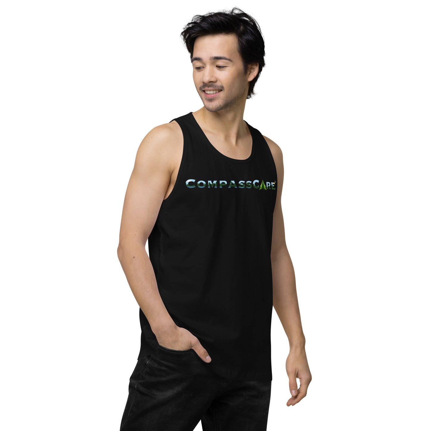 CompassCare Pro-life Summer Fun Men's Premium Muscle Tank