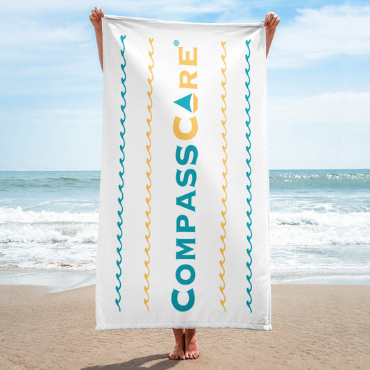 CompassCare Summer Fun Beach Towel