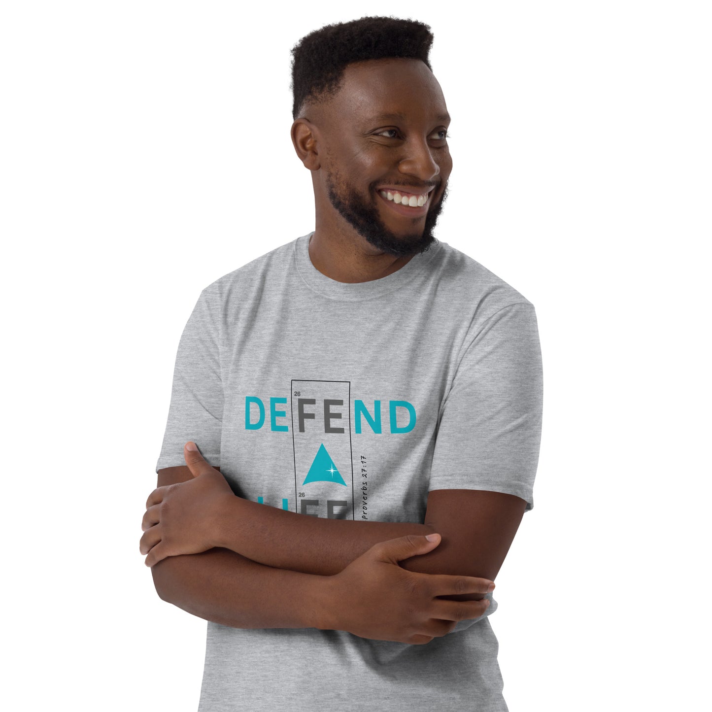 Defend Life - "As Iron Sharpens Iron" Short-Sleeve Unisex T-Shirt