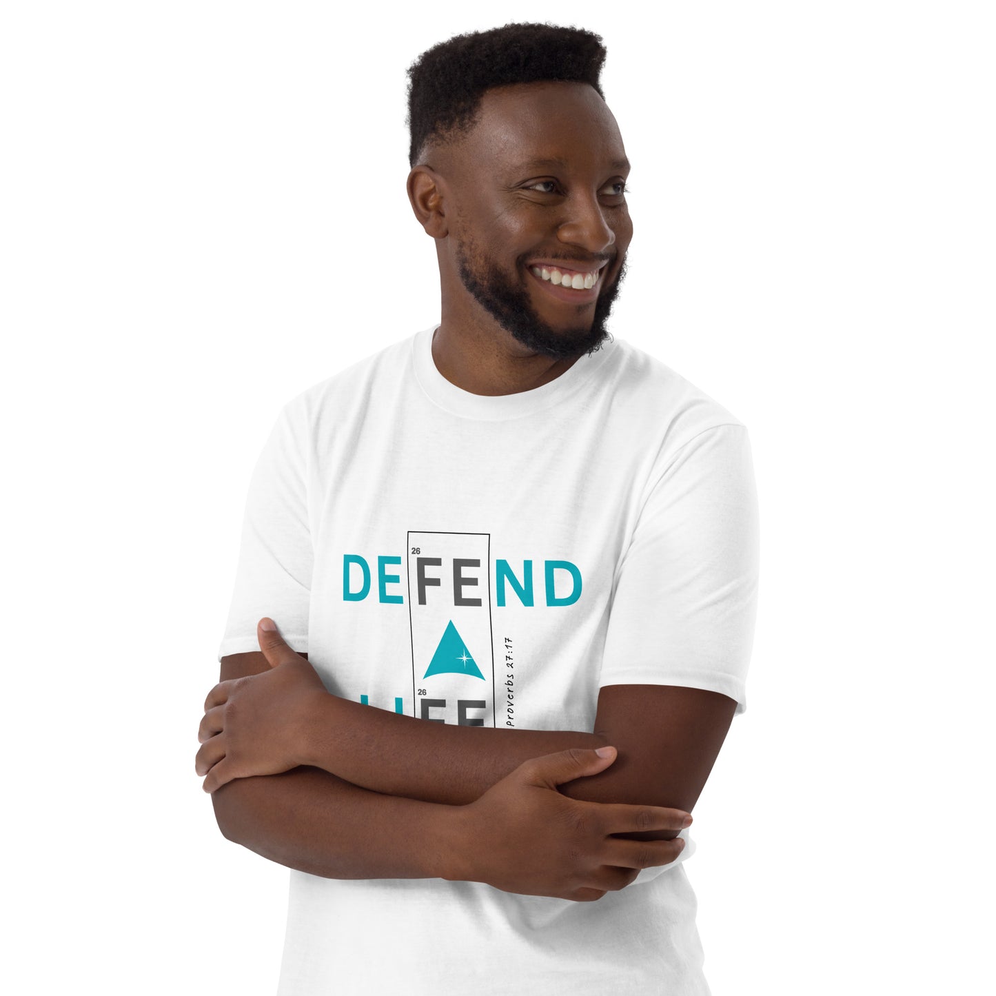 Defend Life - "As Iron Sharpens Iron" Short-Sleeve Unisex T-Shirt