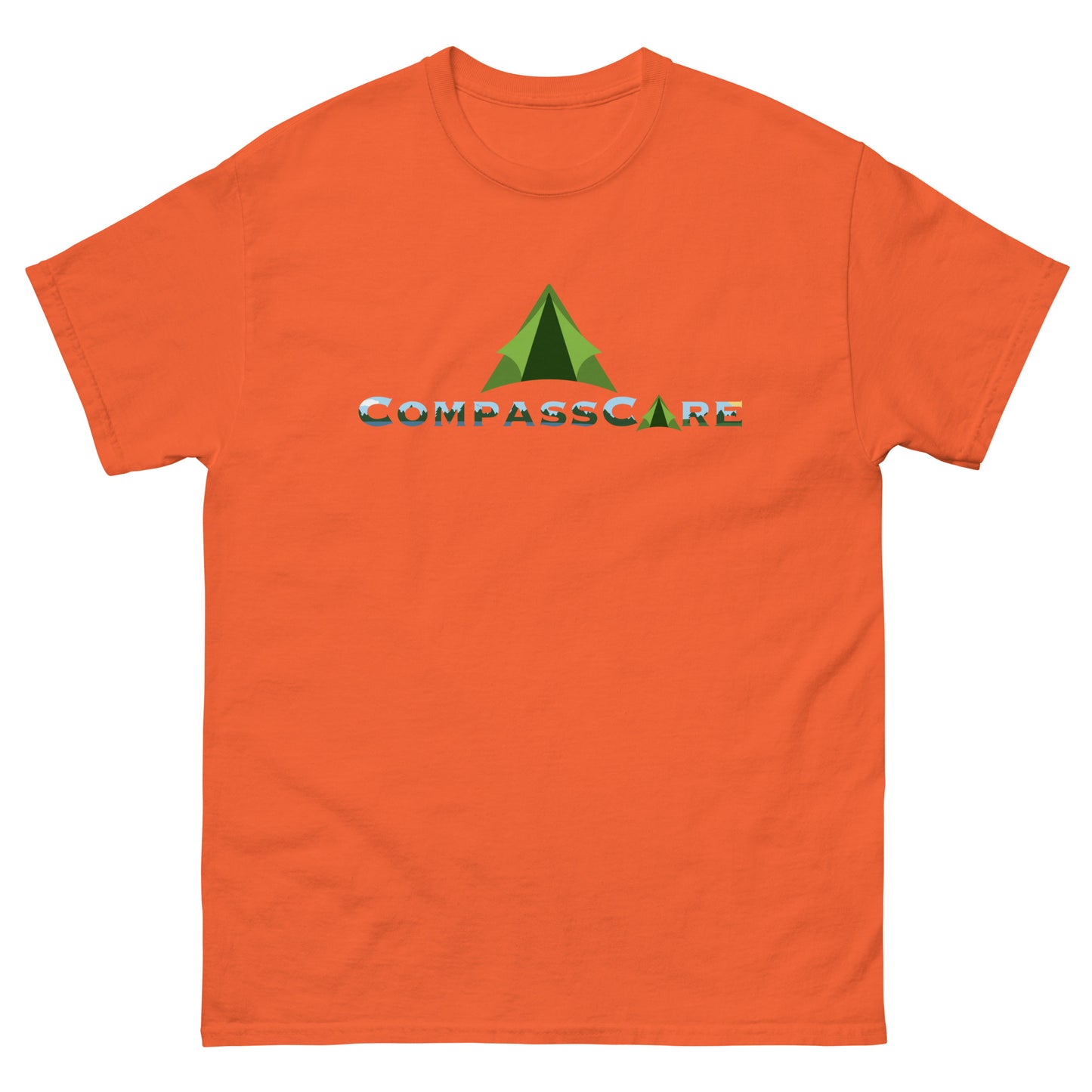 Men's Summer Fun Camping Logo classic tee