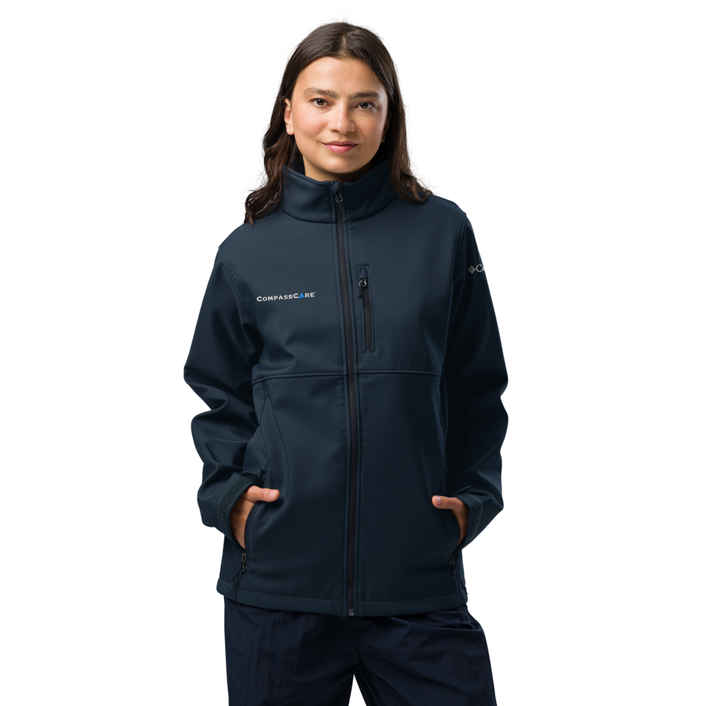 CompassCare Columbia soft shell jacket