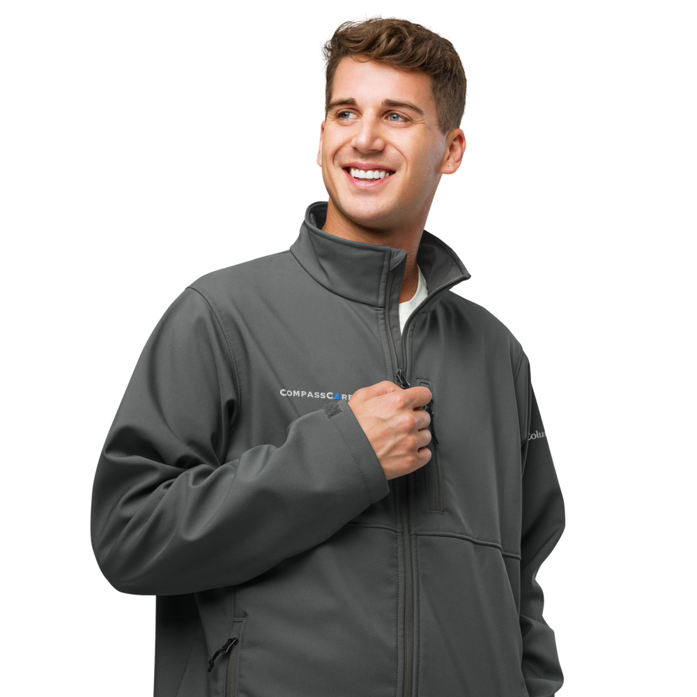 CompassCare Columbia soft shell jacket