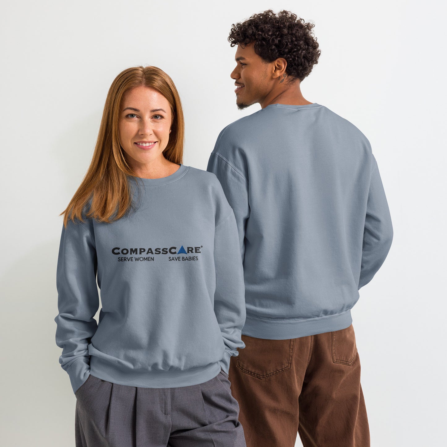 Fleece Crewneck CompassCare Sweatshirt
