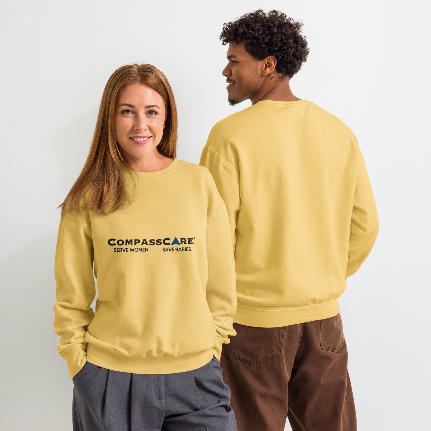 Fleece Crewneck CompassCare Sweatshirt