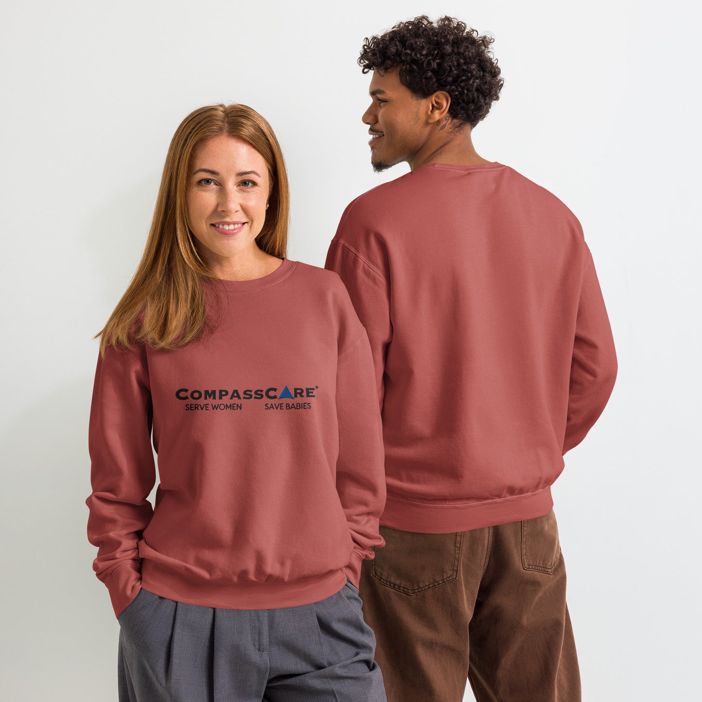 Fleece Crewneck CompassCare Sweatshirt
