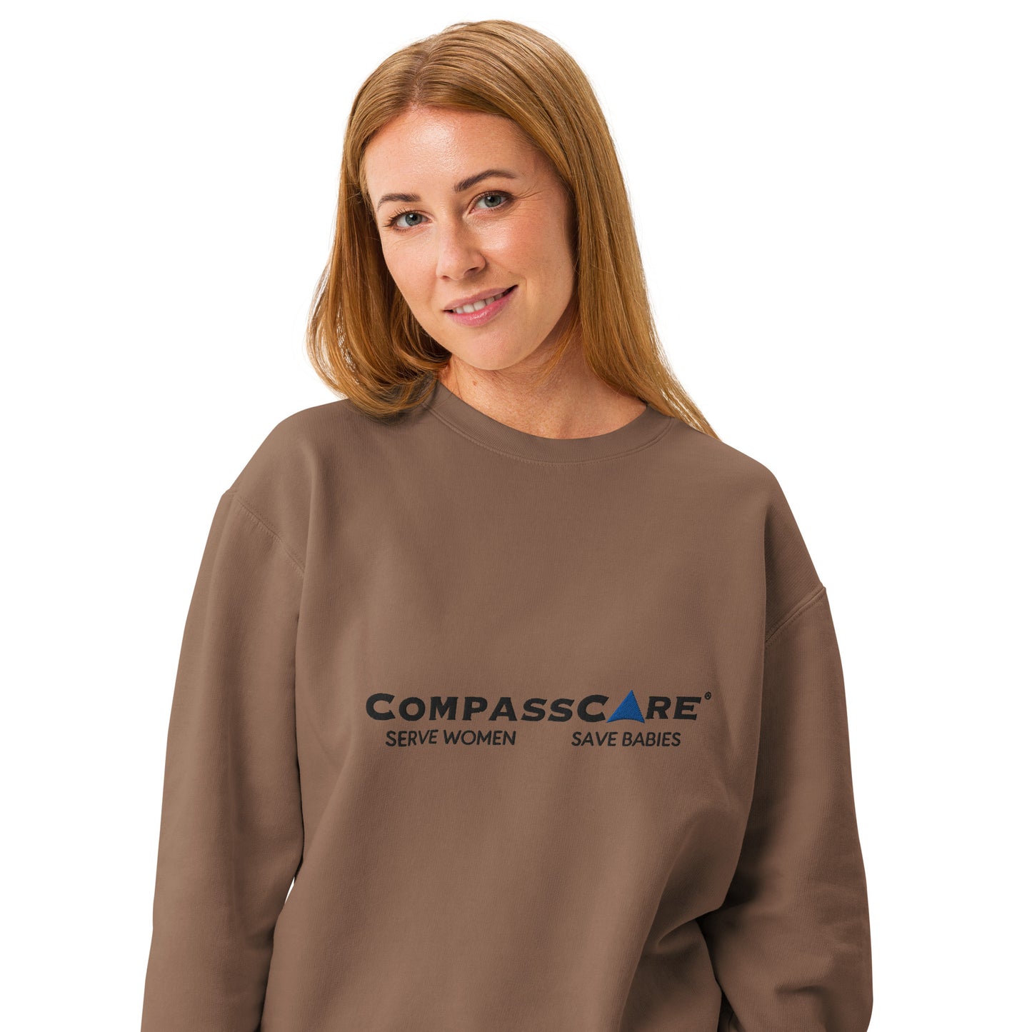 Fleece Crewneck CompassCare Sweatshirt