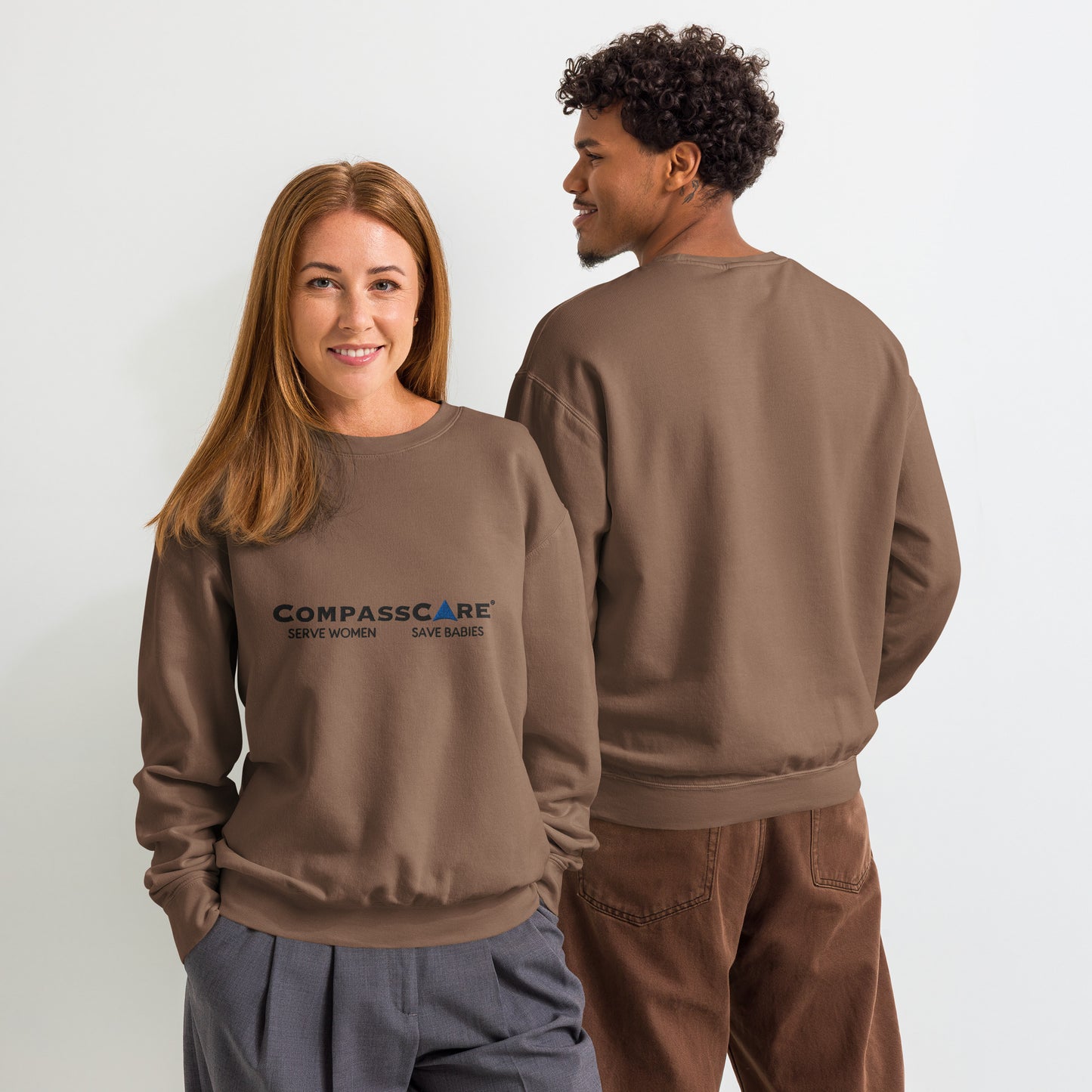 Fleece Crewneck CompassCare Sweatshirt