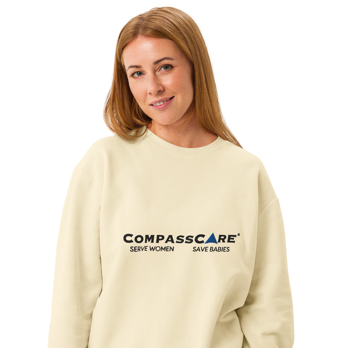 Fleece Crewneck CompassCare Sweatshirt