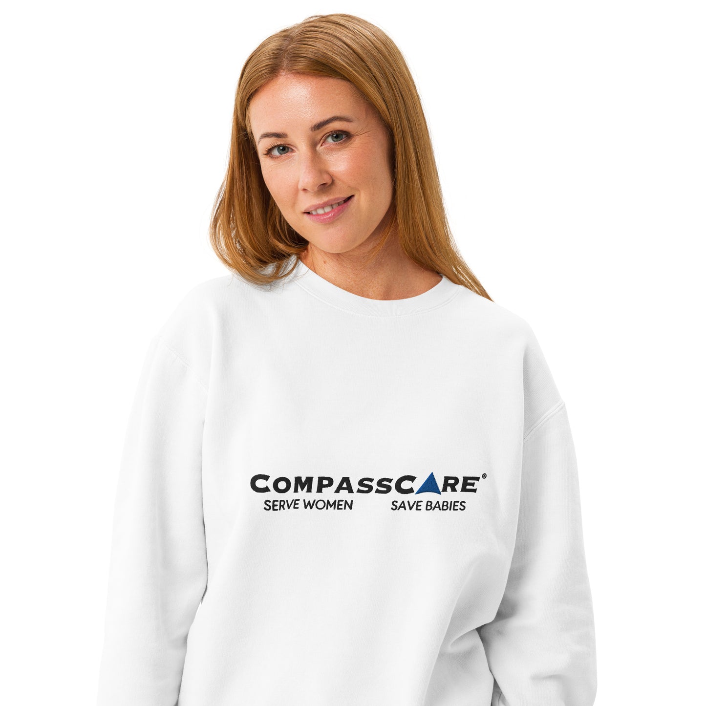 Fleece Crewneck CompassCare Sweatshirt