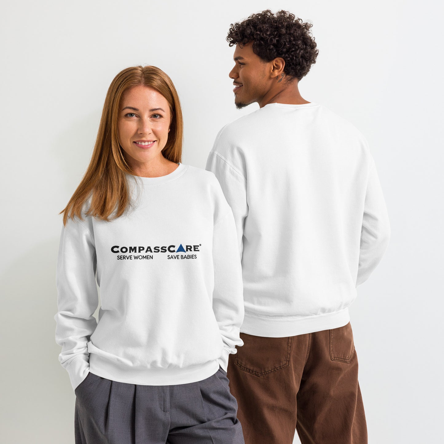 Fleece Crewneck CompassCare Sweatshirt