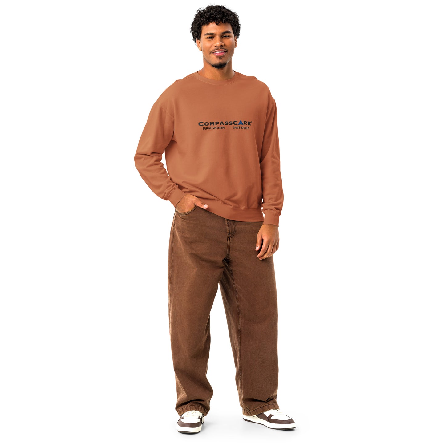 Fleece Crewneck CompassCare Sweatshirt