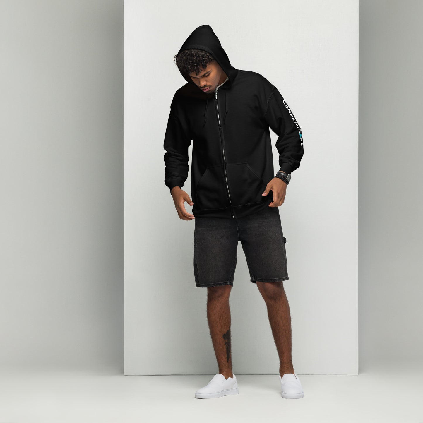"Who Is Sacred?" Zip Up Hoodie