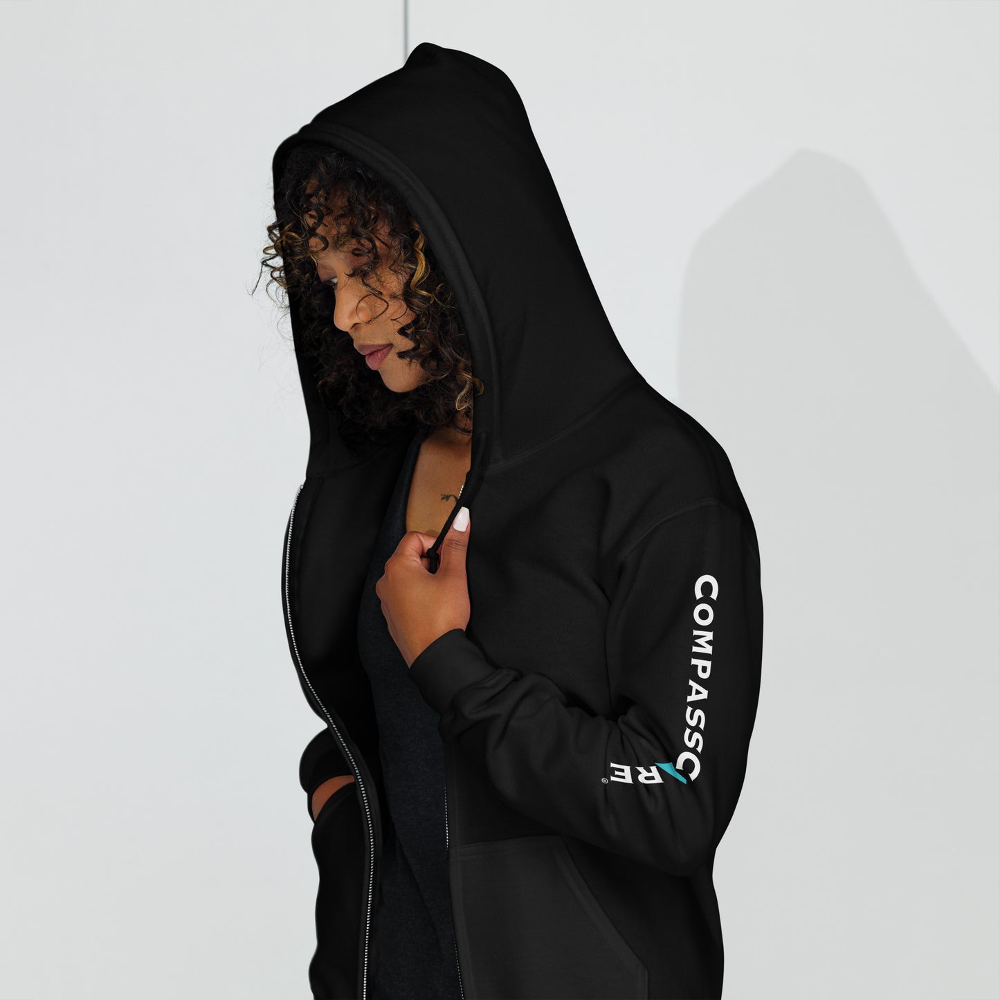 "Who Is Sacred?" Zip Up Hoodie