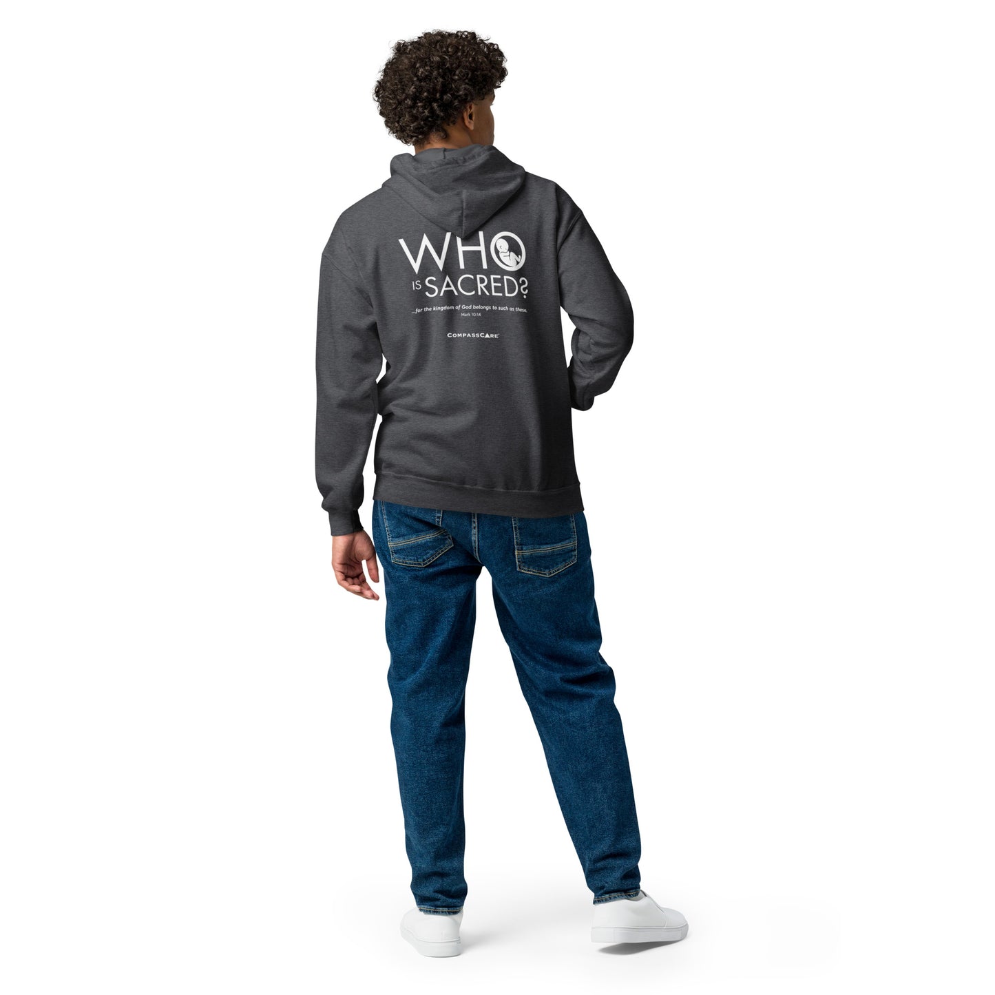"Who Is Sacred?" Zip Up Hoodie