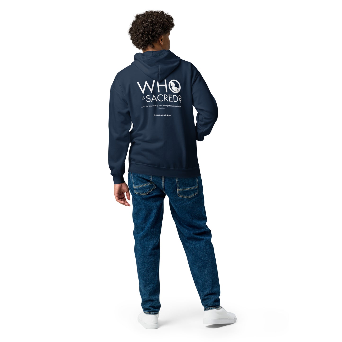 "Who Is Sacred?" Zip Up Hoodie
