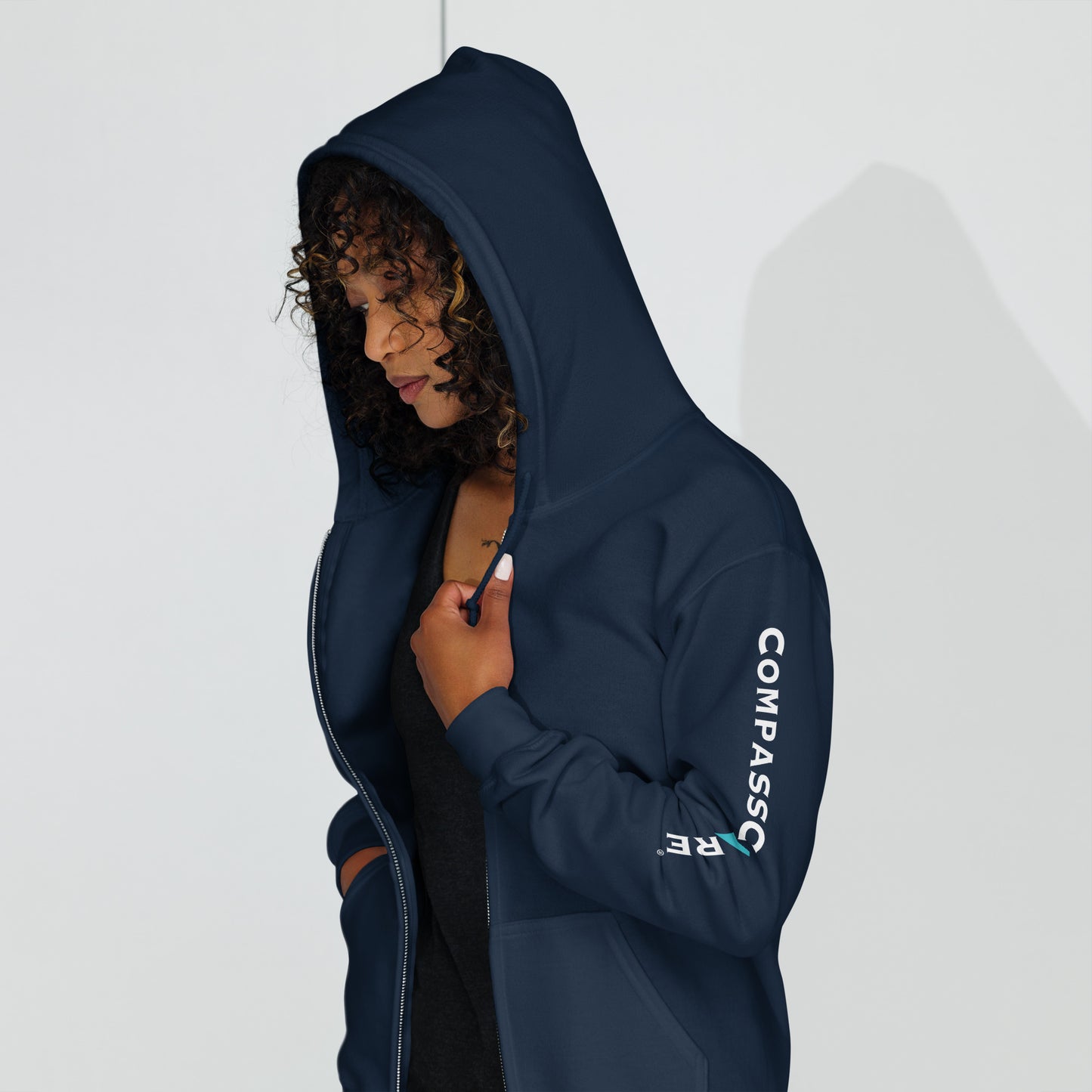 "Who Is Sacred?" Zip Up Hoodie
