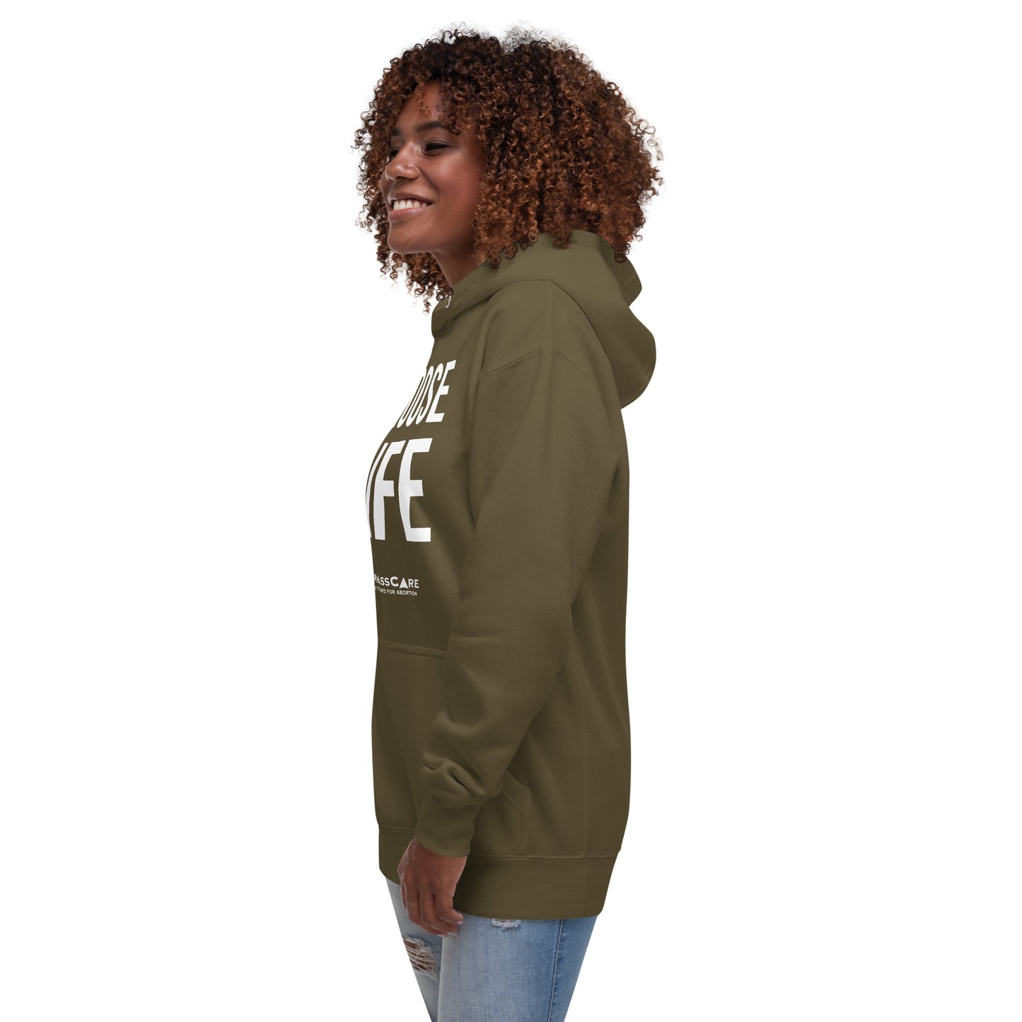 Pro-Life Unisex Hoodie (white letters)