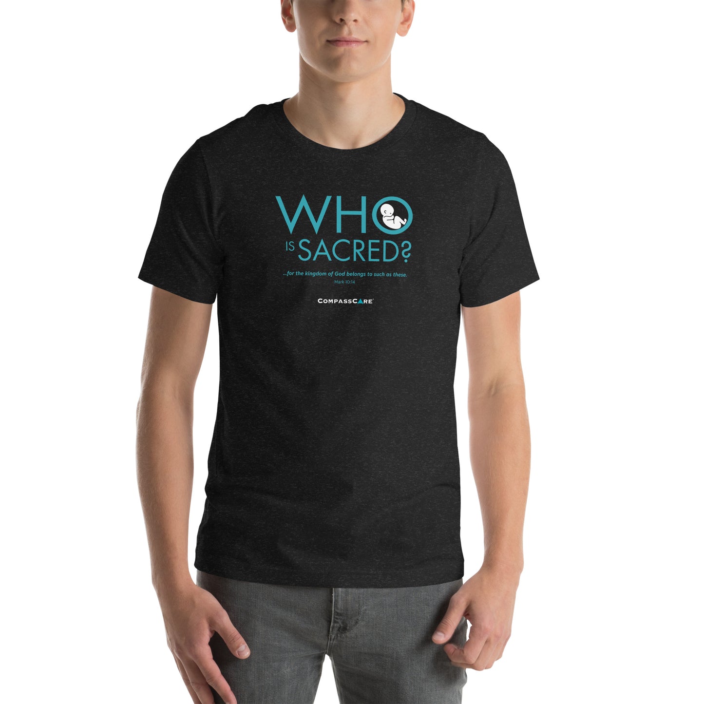 Who Is Sacred? 2026 Walk for Life Official Tee Shirt
