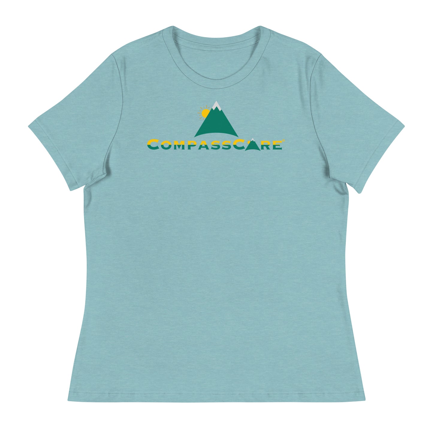 Pro-Life Summer Fun Mountain Logo Women's Relaxed T-Shirt